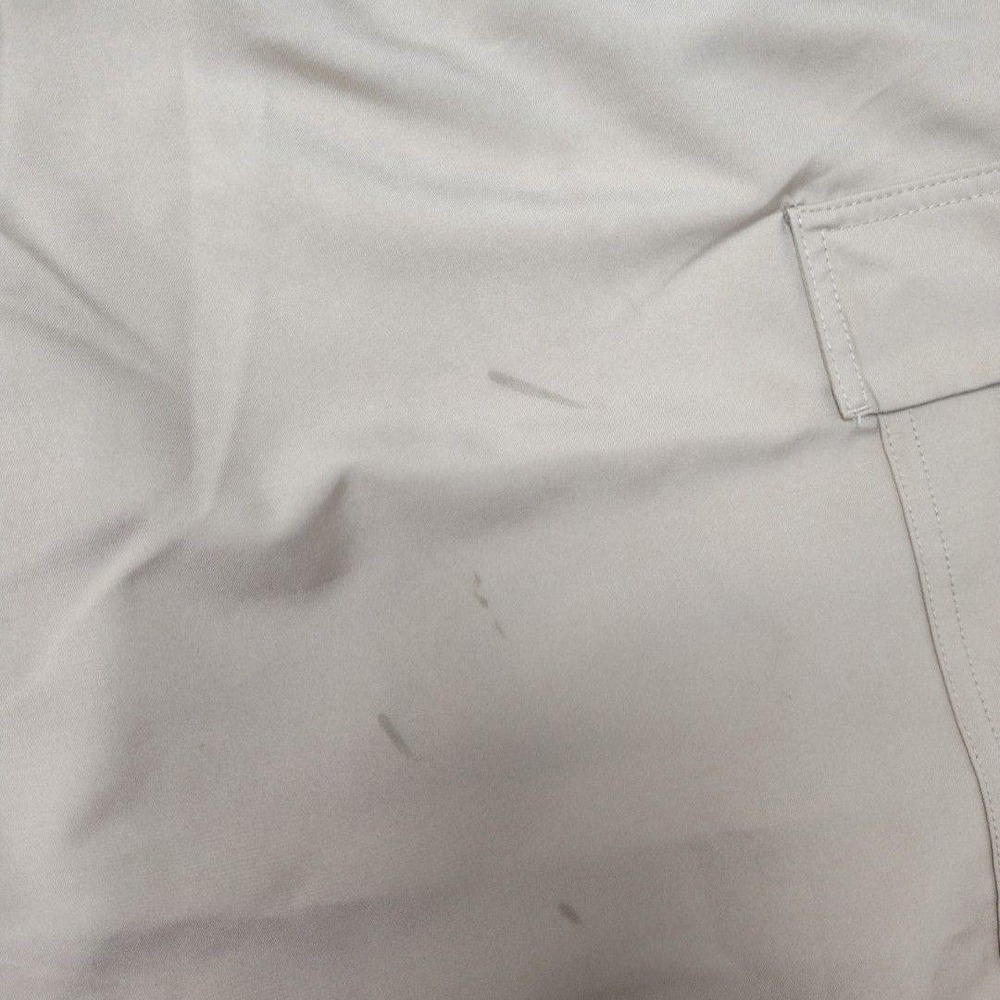 Jordan Jogger Pants Womens L Beige Chicago Cargo Drawstring Elastic Wide DZ4436 - Picture 6 of 13
